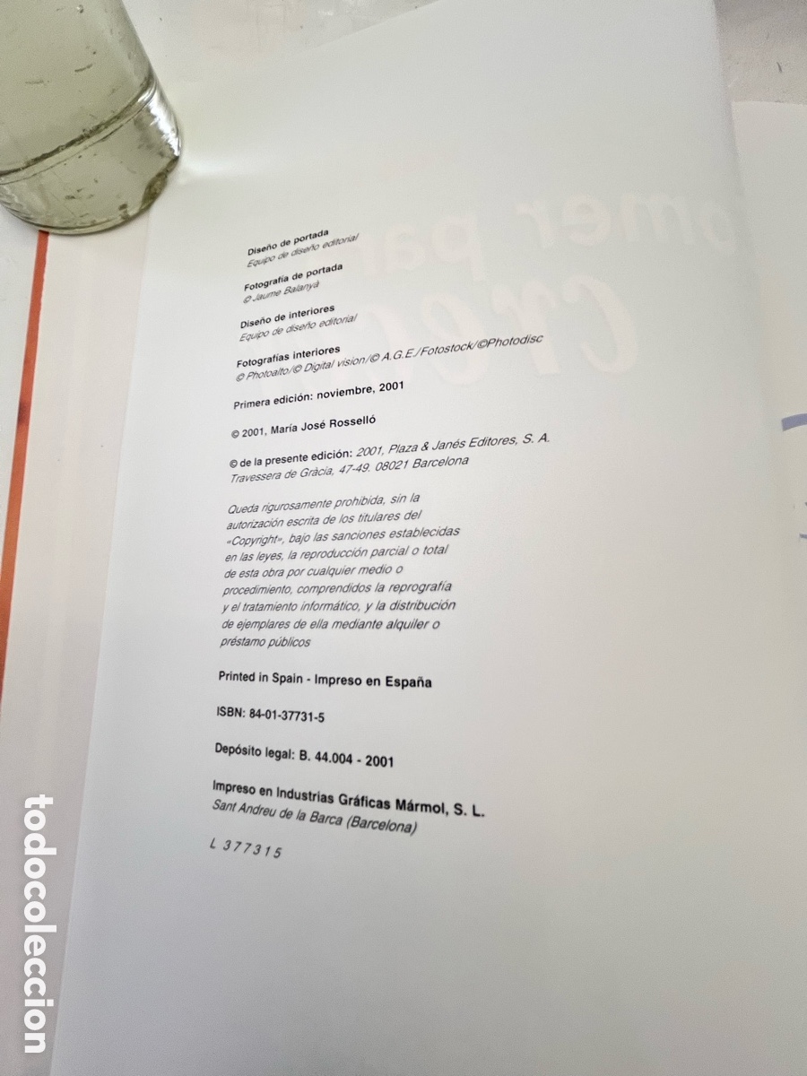 Libros: COMER PARA CRECER - M&ordf; Jose Rossell&oacute; - Foto 3