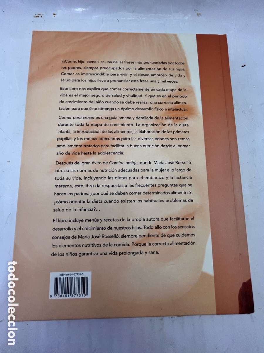 Libros: COMER PARA CRECER - M&ordf; Jose Rossell&oacute; - Foto 9