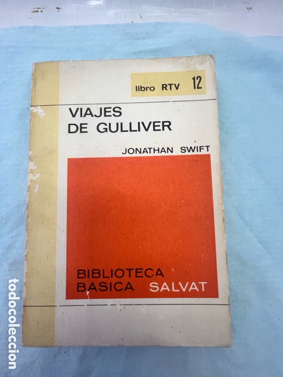 Libros: VIAJES DE GULLIVER - Jonathan Swift - LIBRO RTV 12 - Foto 1