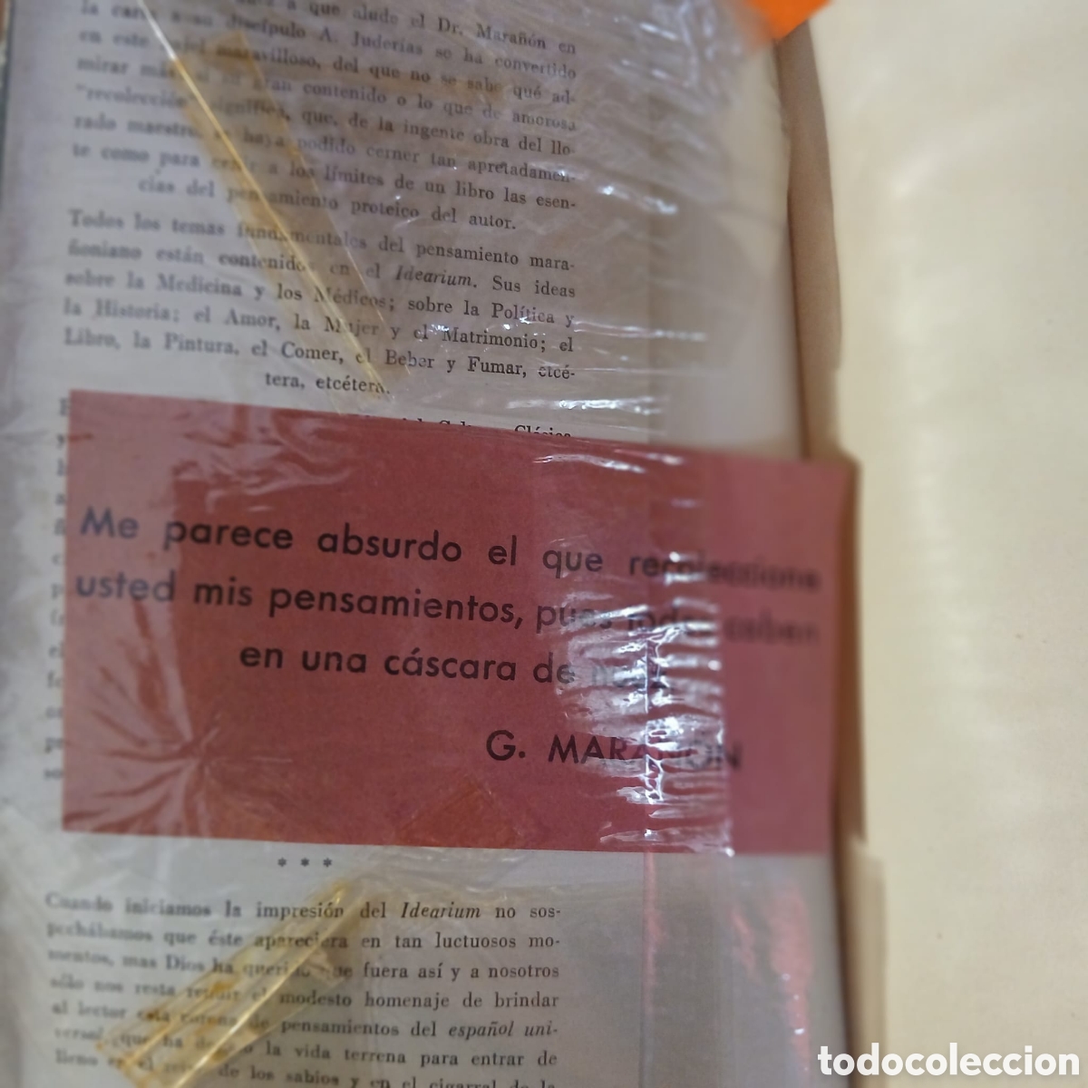 Libros: Idearium de Mara&ntilde;on...... - Foto 6