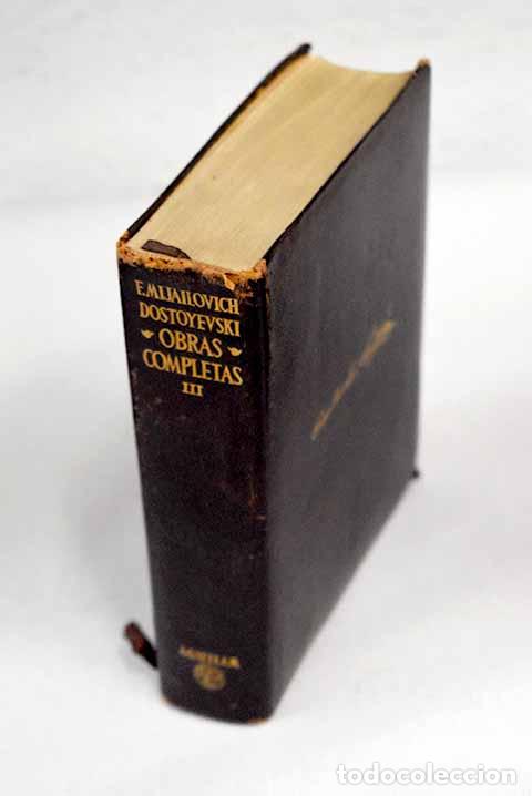 Libros: Obras completas, Tomo III.- Dostoyevski, Fedor - Foto 1