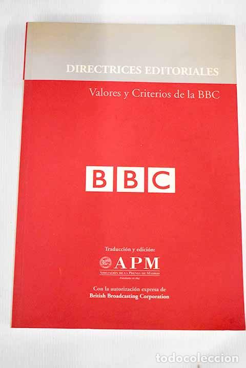Libros: Directrices editoriales: valores y criterios de la BBC - Foto 1
