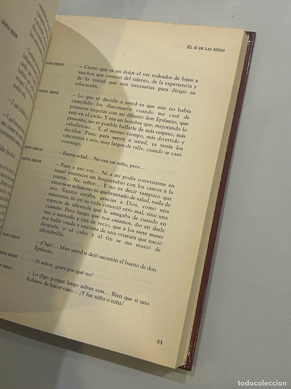 Libros: Leandro Fern&aacute;ndez de Morat&iacute;n - El s&iacute; de las ni&ntilde;as / La comedia nueva - Foto 2
