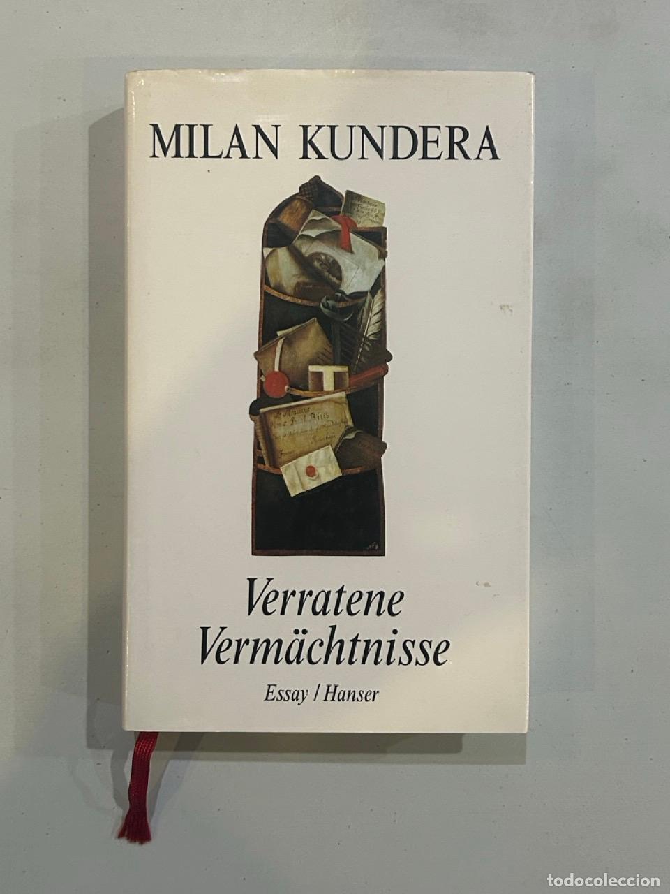 Libros: Milan Kundera - Verratene Verm&auml;chtnisse - Foto 1