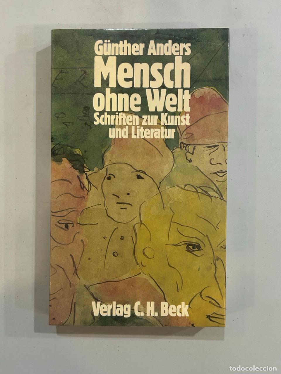 Libros: G&uuml;nther Anders - Mensch ohne Welt - Foto 1