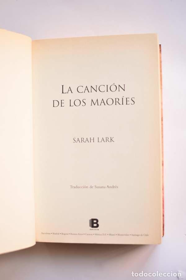 Libros: La canci&oacute;n de los maor&iacute;es - LARK, Sarah - Foto 2