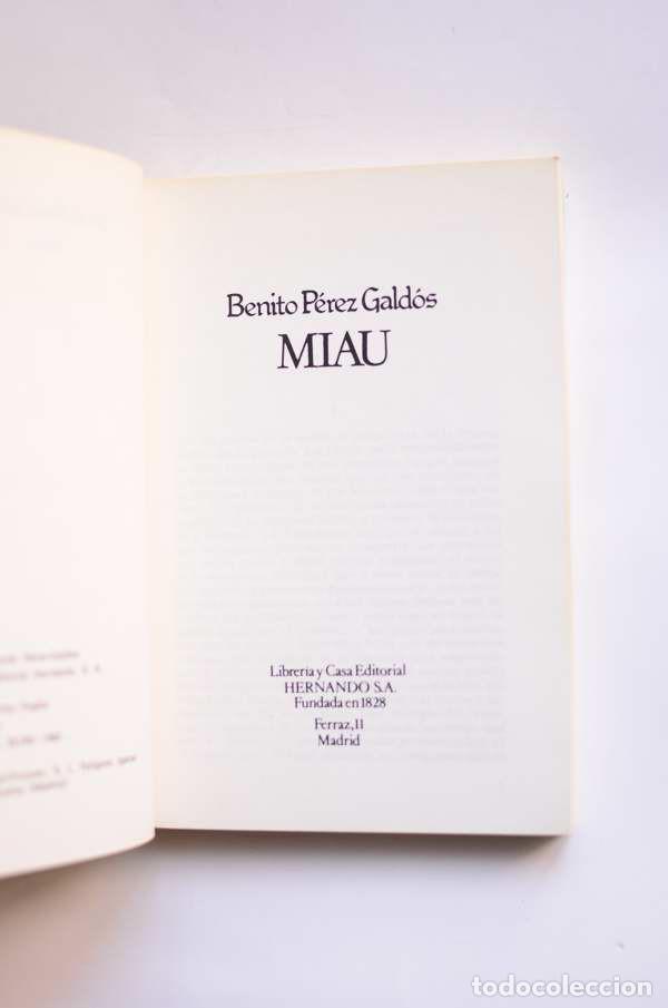 Libros: Miau - P&Eacute;REZ GALD&Oacute;S, Benito - Foto 2