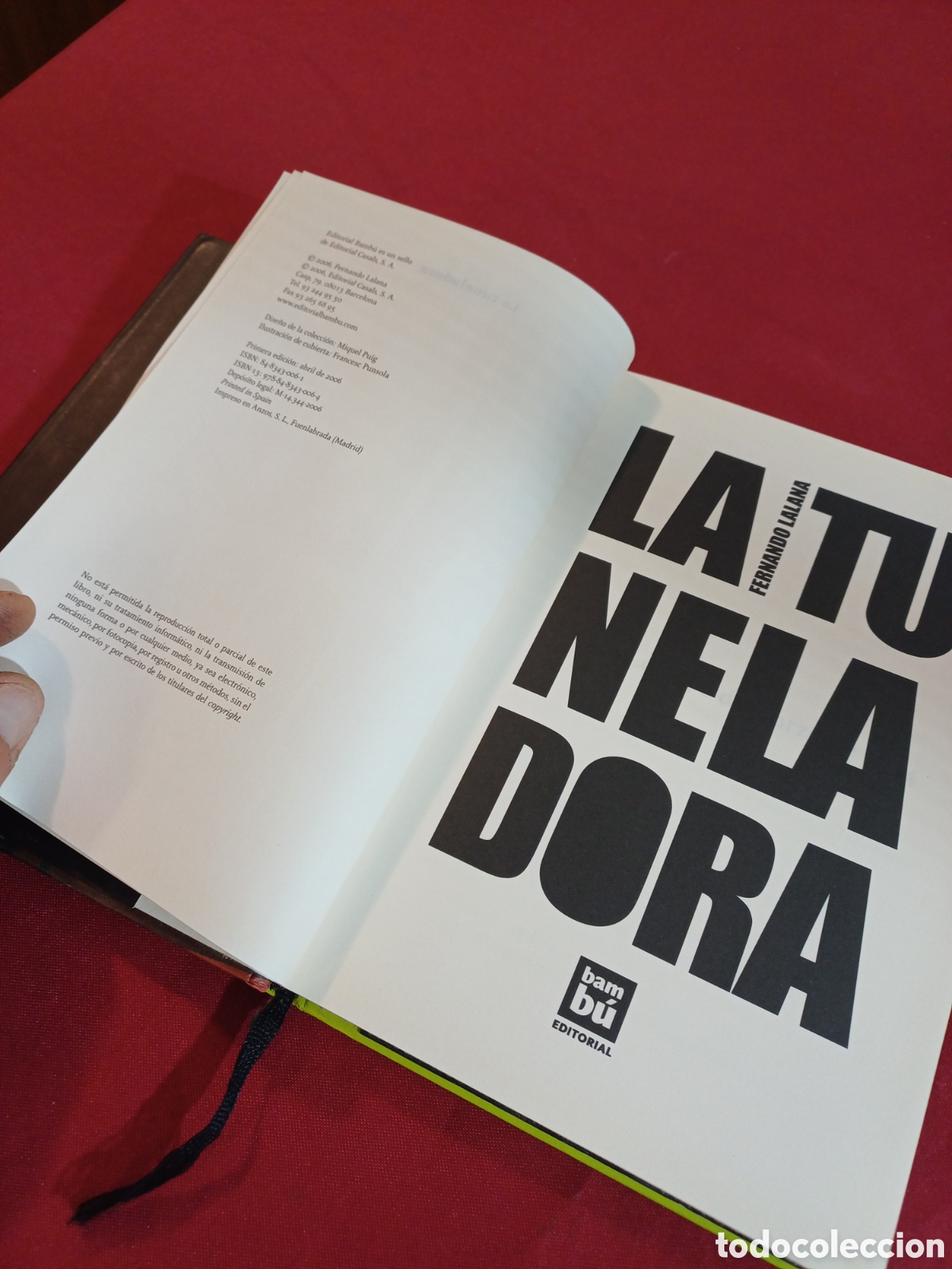 Libros: LIBRO, LA TUNELADORA, FERNANDO LALANA - Foto 7