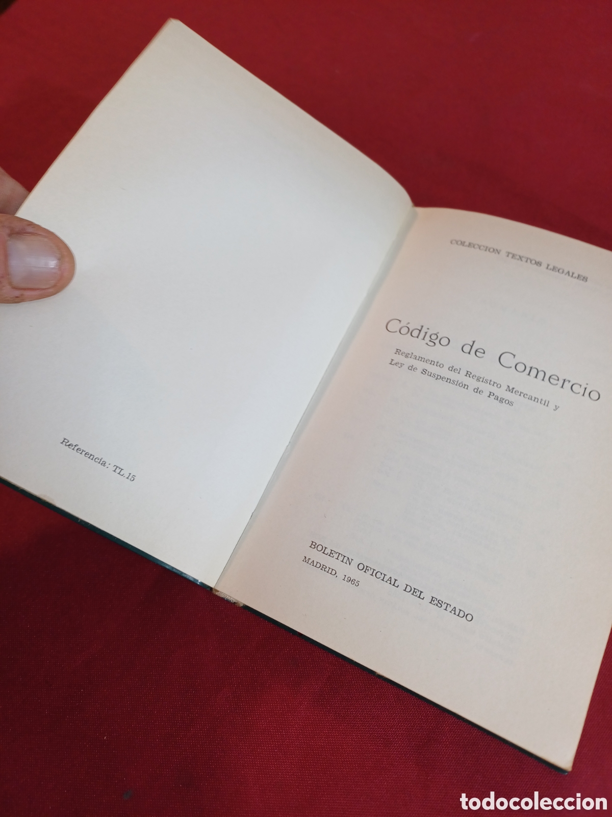Libros: LIBRO, C&Oacute;DIGO DE COMERCIO, 1965 - Foto 5