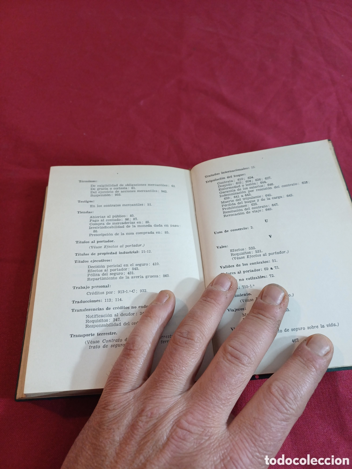 Libros: LIBRO, C&Oacute;DIGO DE COMERCIO, 1965 - Foto 8