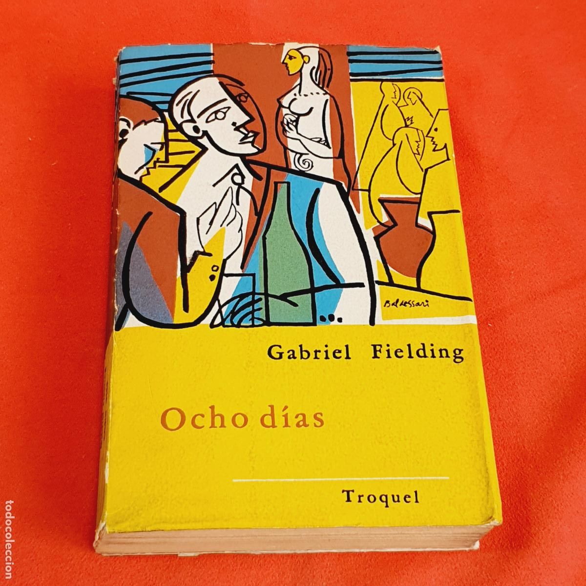 Libri di seconda mano: LIBRO-8 D&Iacute;AS-GABRIEL FIELDING-TROQUEL-1960-ARGENTINA-ALGUNA HOJA SIN ABRIR