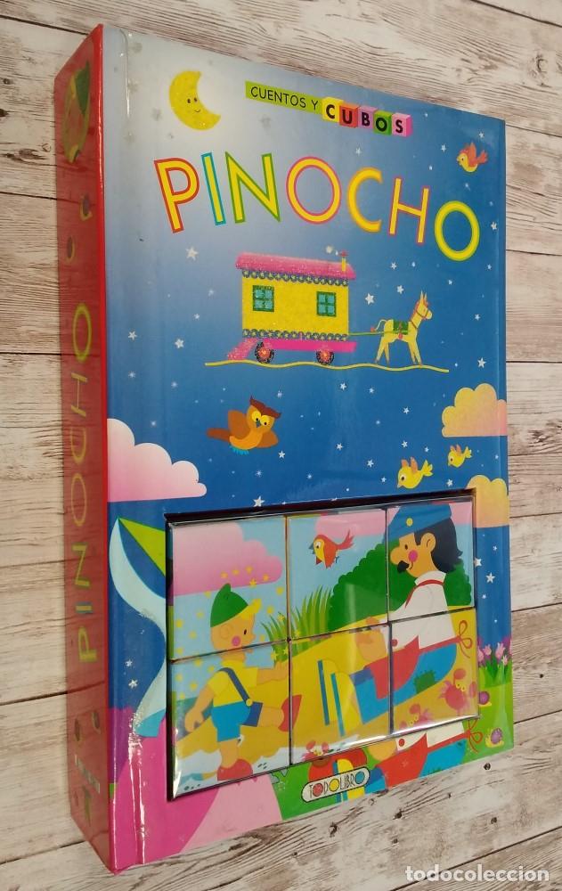 Libros: Cuentos y cubos Pinocho (libro con puzzle de cubos) - vvaa - Foto 1