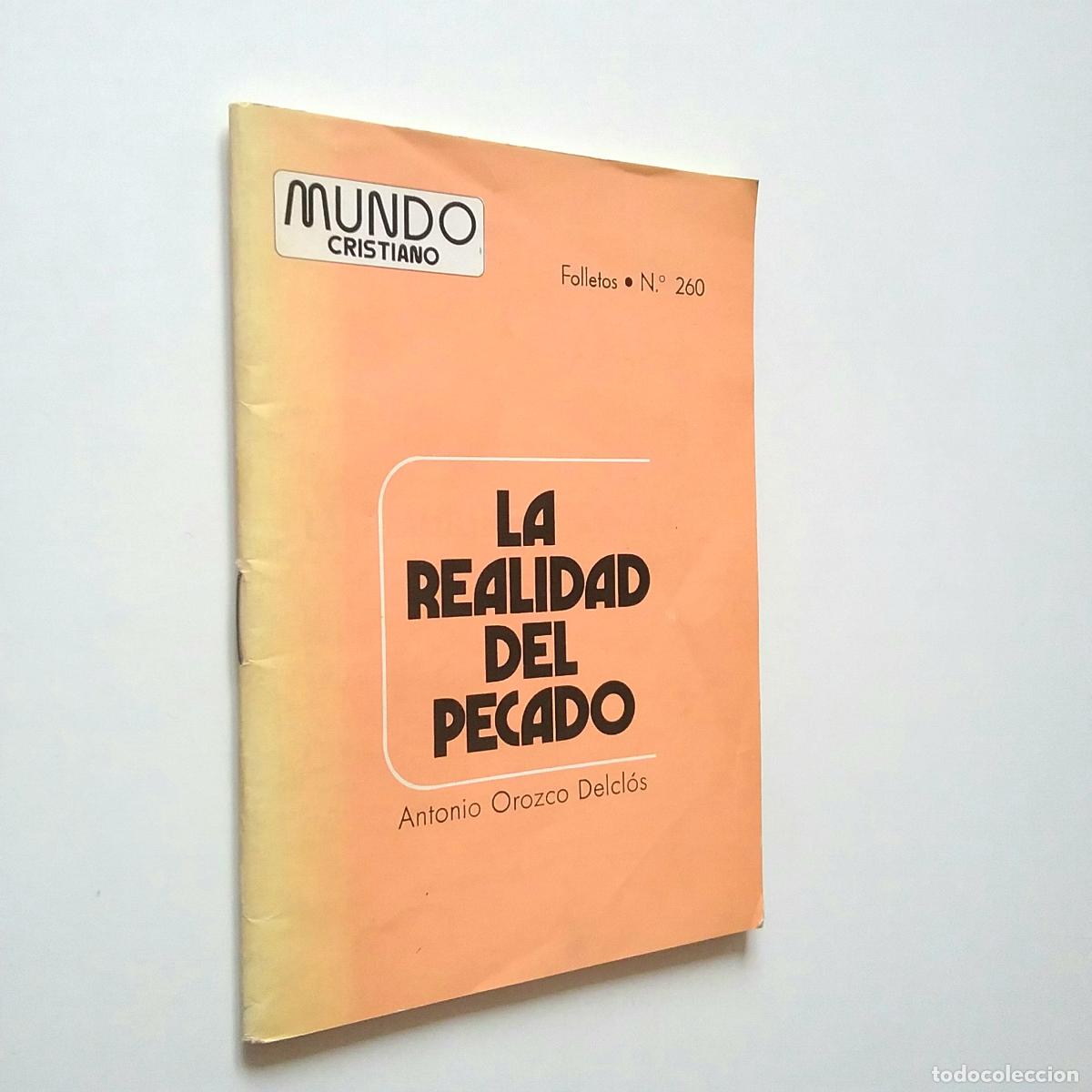 Libros: Antonio Orozco Delcl&oacute;s - La realidad del pecado - Foto 1