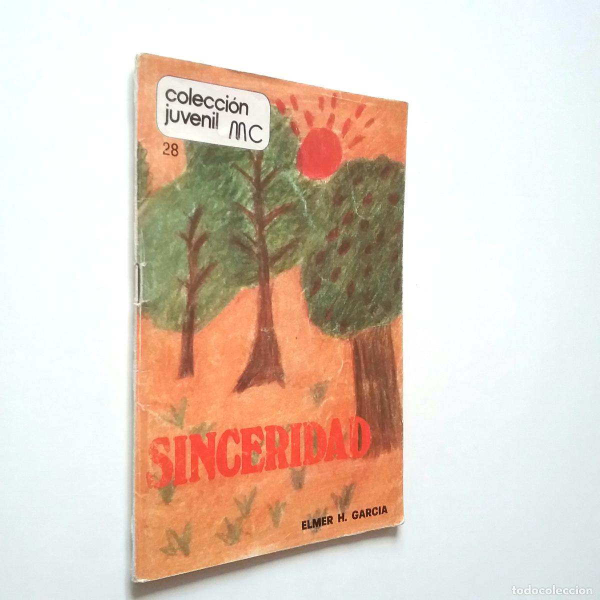Libros: Elmer M. Garc&iacute;a - Sinceridad - Foto 1
