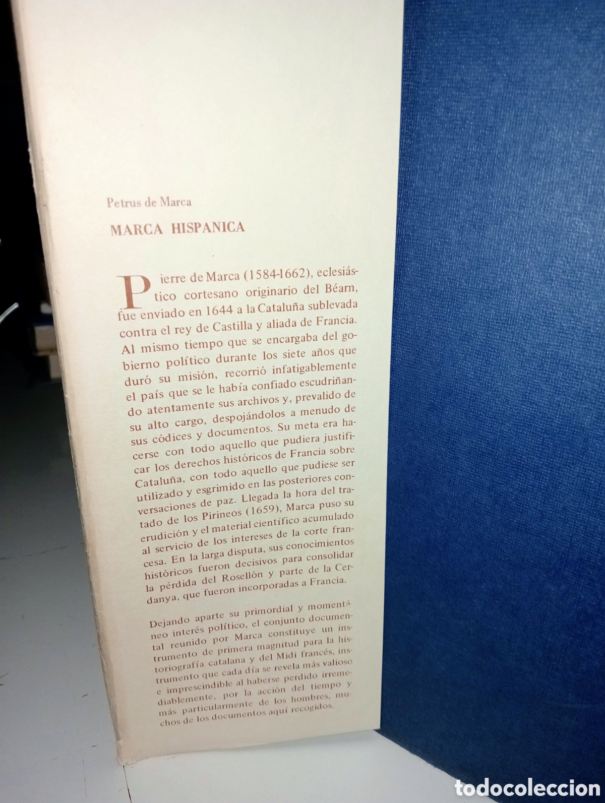 Libros: Marca hisp&aacute;nica. Pere de Marca - Foto 3