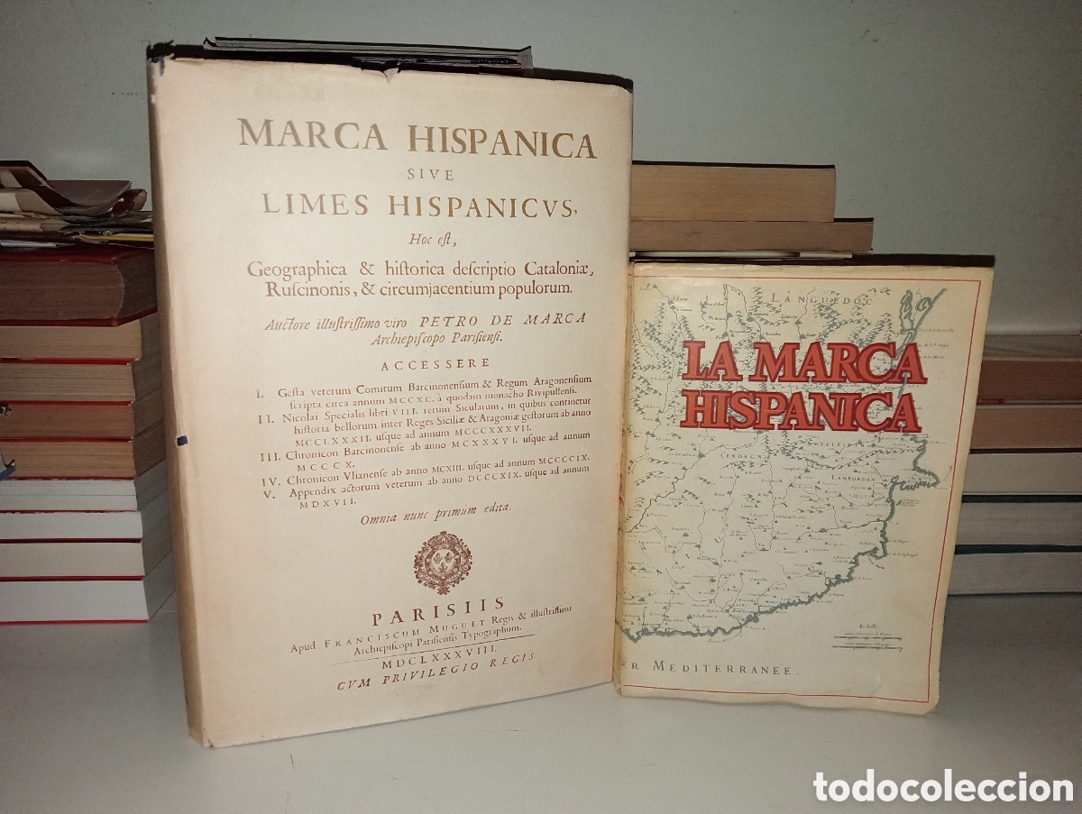Libros: Marca hisp&aacute;nica. Pere de Marca - Foto 1