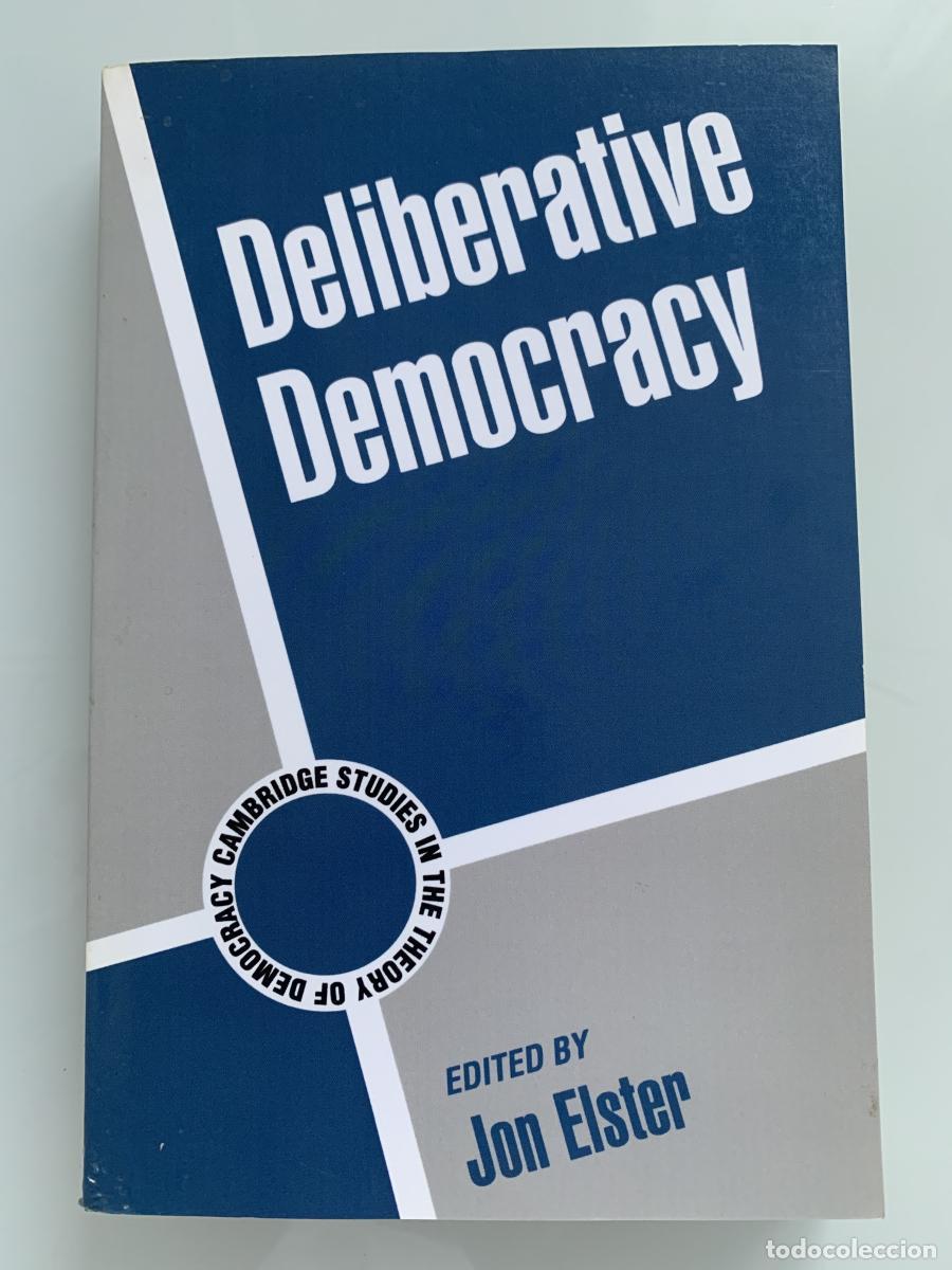 Libros: DELIBERATIVE DEMOCRACY - Jon Elster - Foto 1