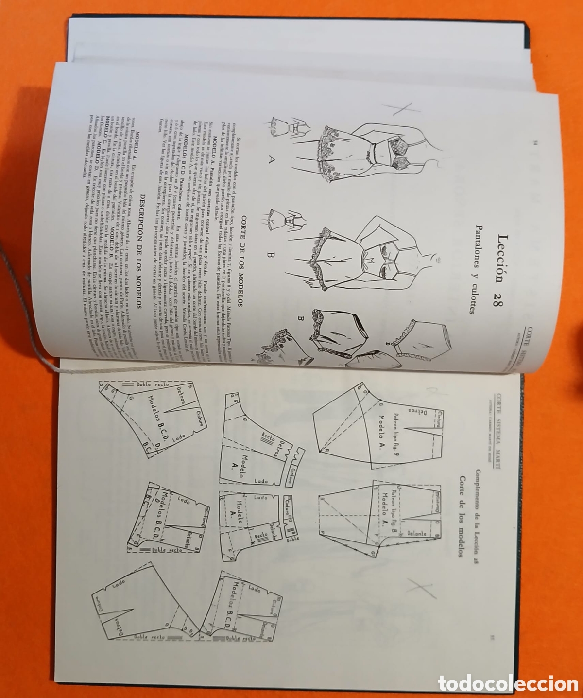 Libros: Corte Sistema Marti, lenceria 1977 - Foto 8