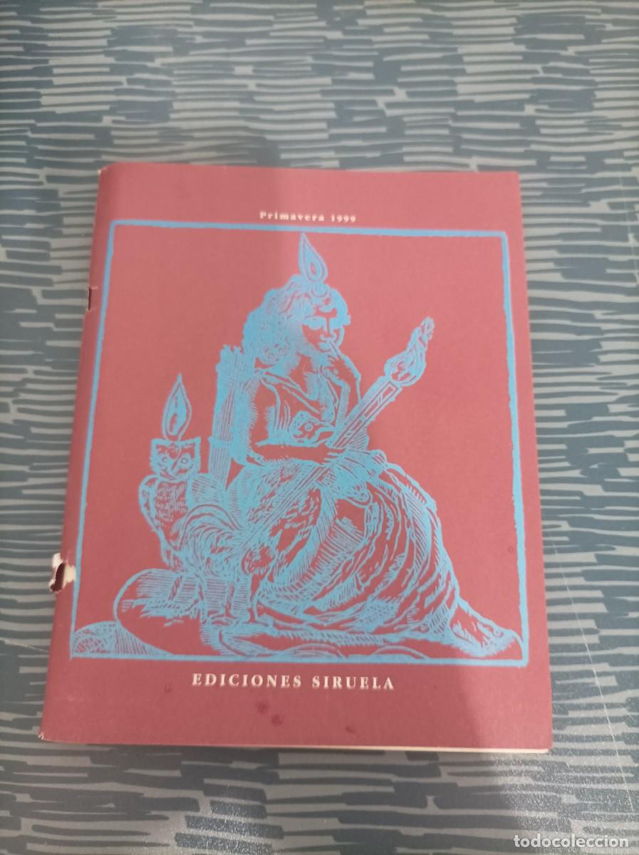 Libros: PRIMAVERA 1999, EDICIONES SIRUELA,VER SUMARIO. - Foto 1