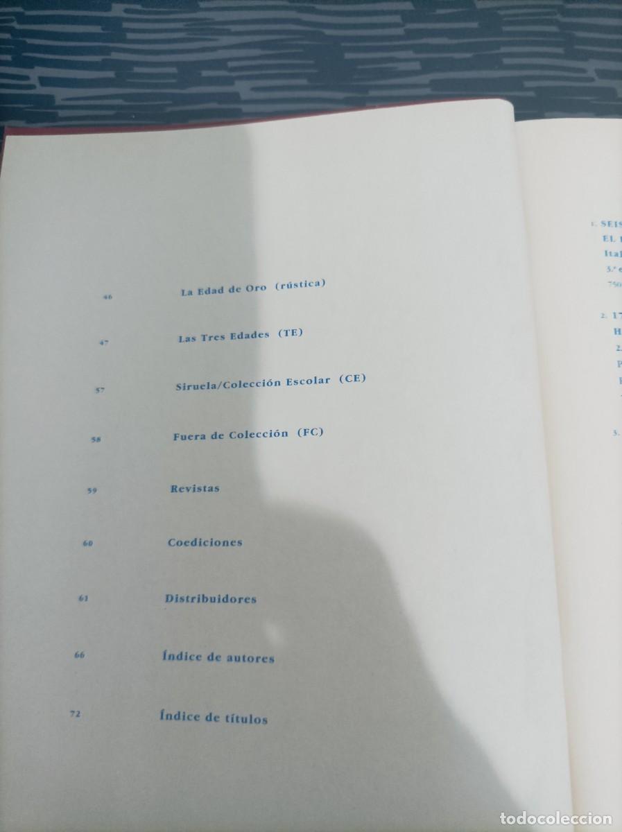 Libros: PRIMAVERA 1999, EDICIONES SIRUELA,VER SUMARIO. - Foto 4