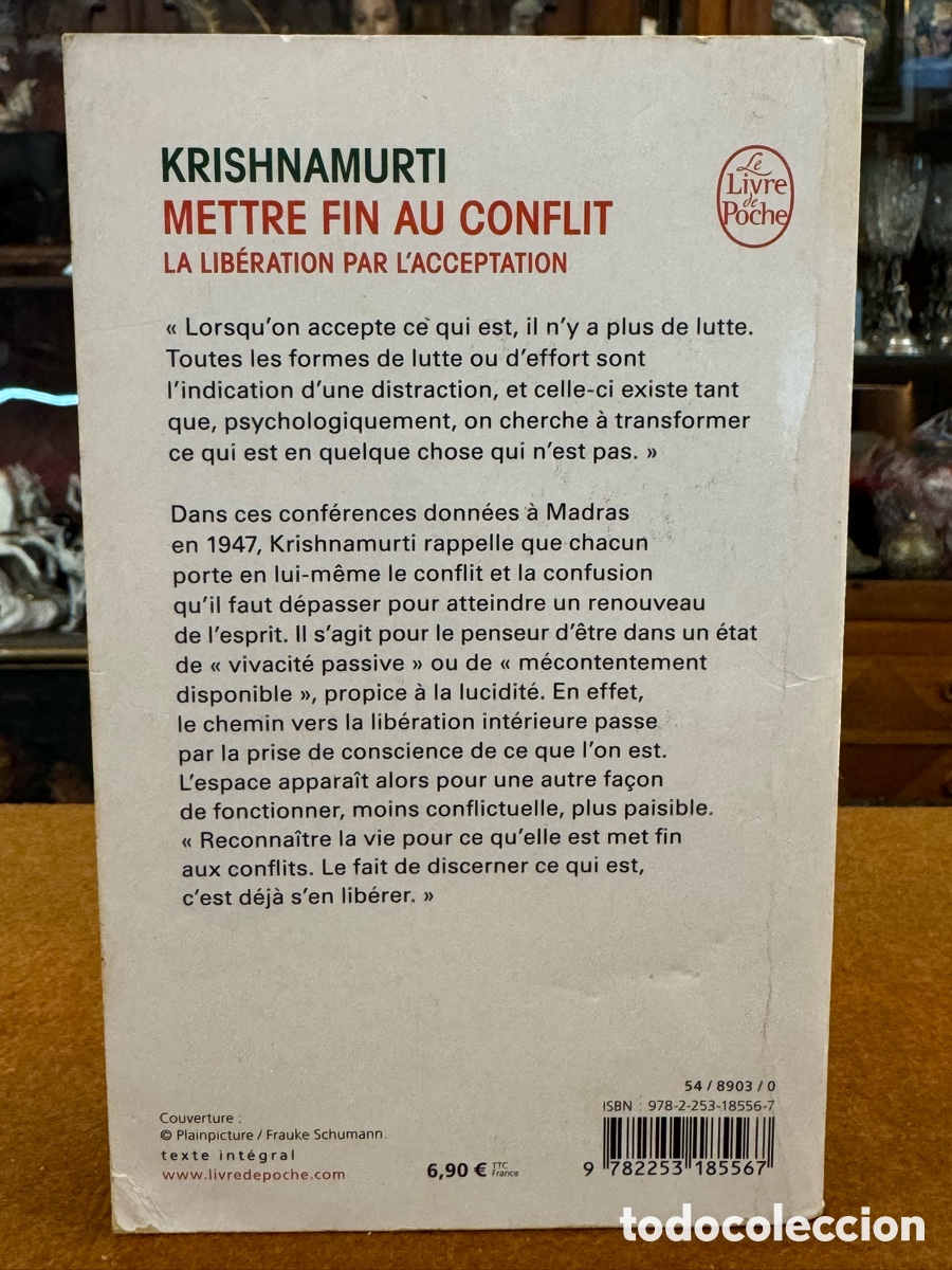 Libros: KRISHNAMURTI ,METTRE FIN AU CONFLIT - Foto 3