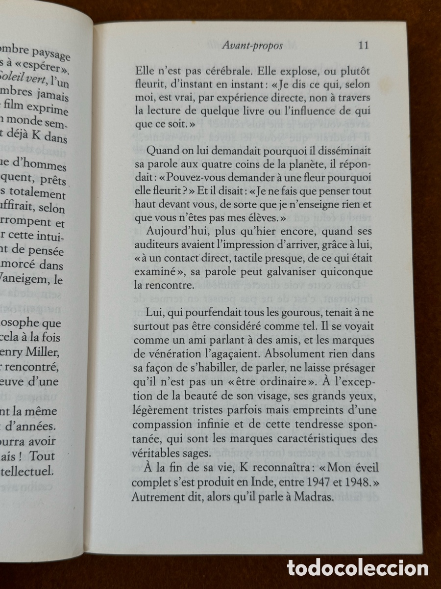 Libros: KRISHNAMURTI ,METTRE FIN AU CONFLIT - Foto 6