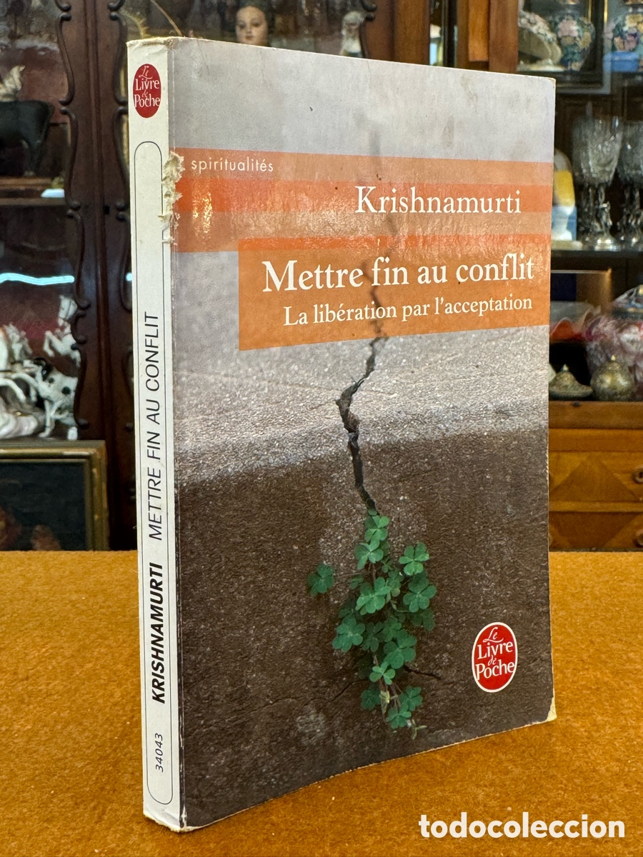 Libros: KRISHNAMURTI ,METTRE FIN AU CONFLIT - Foto 1