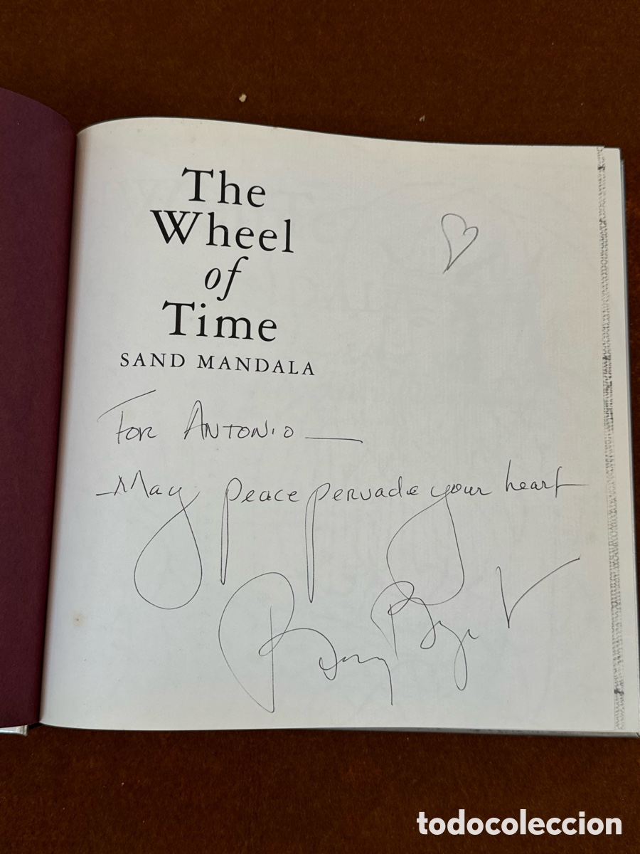 Libros: THE WHEEL OF TIME, SAND MANDALA - Foto 4