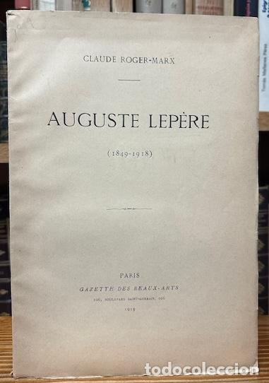 Libros: AUGUSTE LEPERE (1849-1918) - ROGER-MARX, Claude - Foto 1