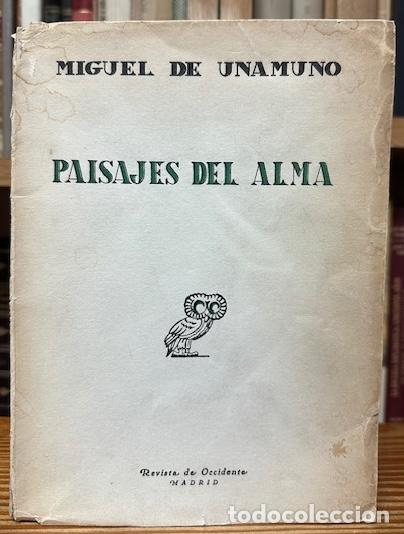 Libros: PAISAJES DEL ALMA - UNAMUNO, Miguel de - Foto 1