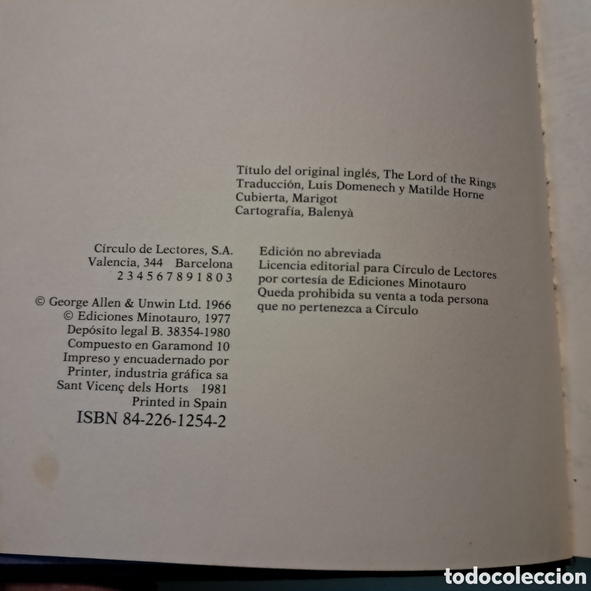 Libros: El se&ntilde;or de los anillos, Tolkien C&iacute;rculo de Lectores - Foto 3