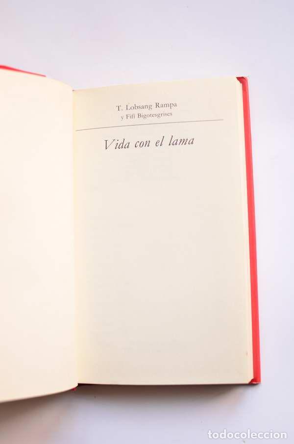 Libros: Vida con el lama - LOBSANG TAMPA, T. - Foto 3