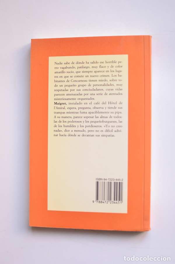 Libros: El perro canelo - SIMENON, Georges - Foto 3