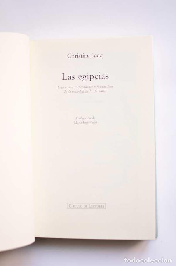 Libros: Las egipcias - JACQ, Christian - Foto 3