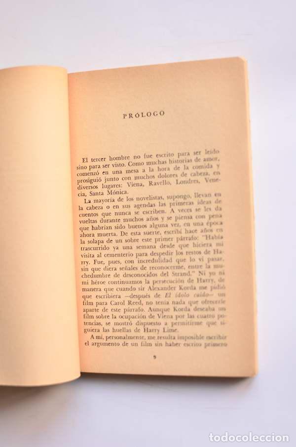Libros: El tercer hombre - GREENE, Graham - Foto 3
