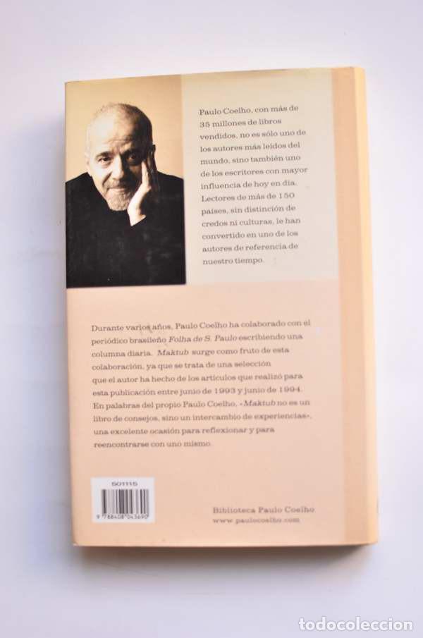 Libros: Maktub - COELHO, Paulo - Foto 4