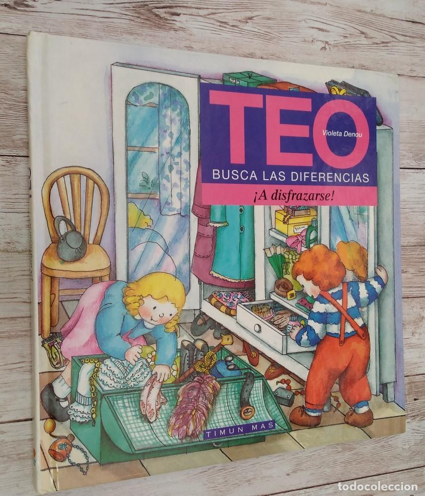 Libros: A disfrazarse. Teo busca las diferencias - Violeta Denou - Foto 1