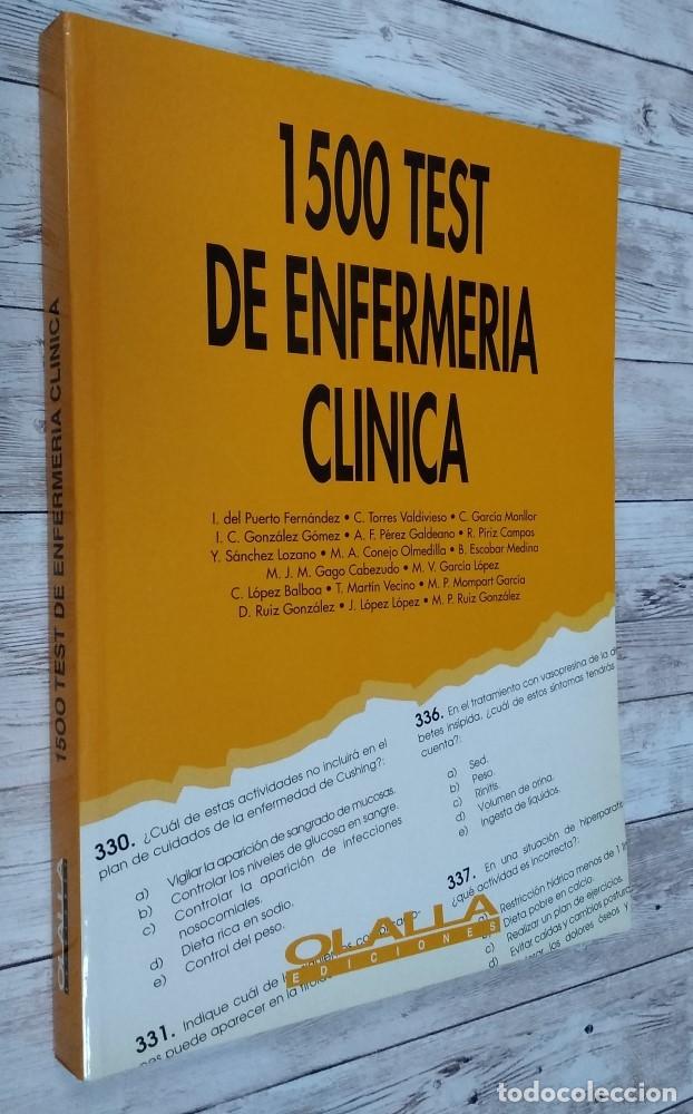 Libros: 1500 test de enfermer&iacute;a clinica (como NUEVO) - vvaa - Foto 1