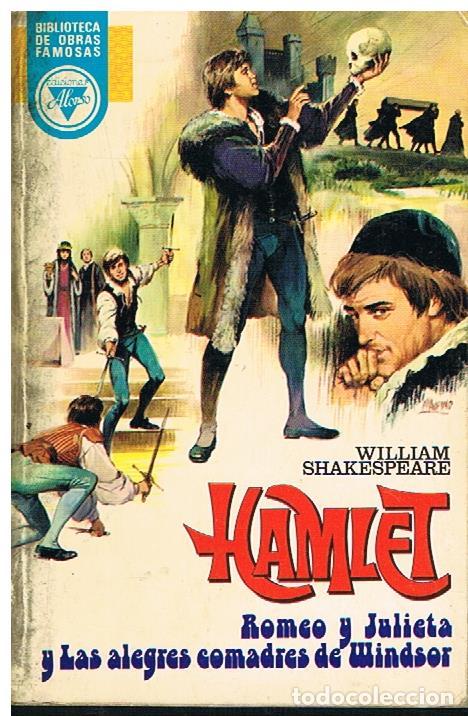 Libros: Hamlet , Romeo y Julieta y las Alegres Comadres De Windsor - William Shakespeare - Foto 1