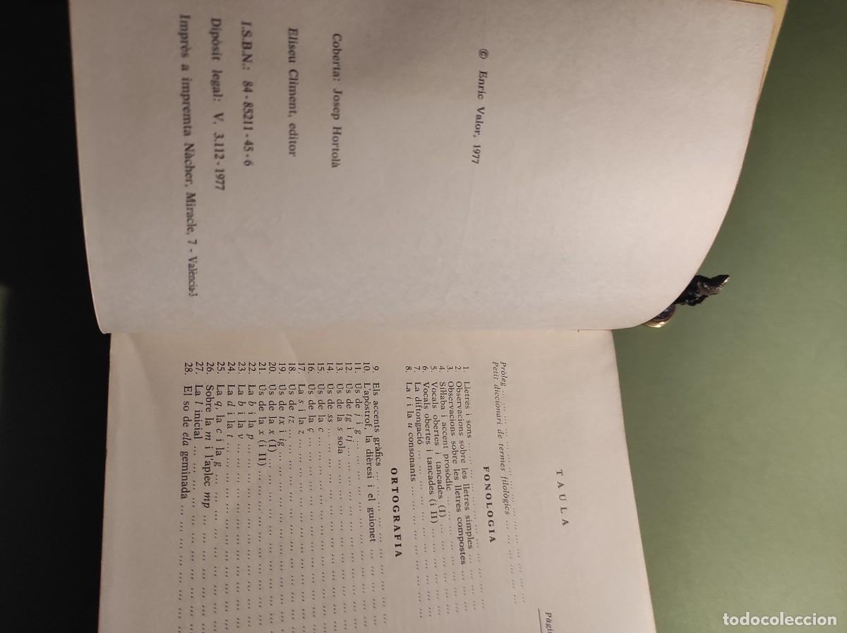 Libros: CURS MITJA DE GRAMATICA CATALANA - Enric Valor - Foto 2