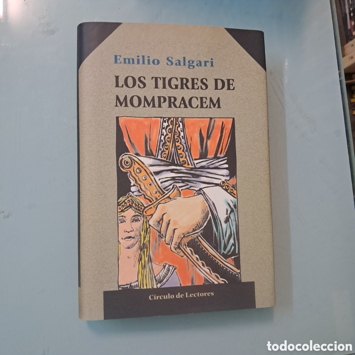 Libros: Emilio Salgari, Los tigres de Mompracem, C&iacute;rculo de Lectores - Foto 1