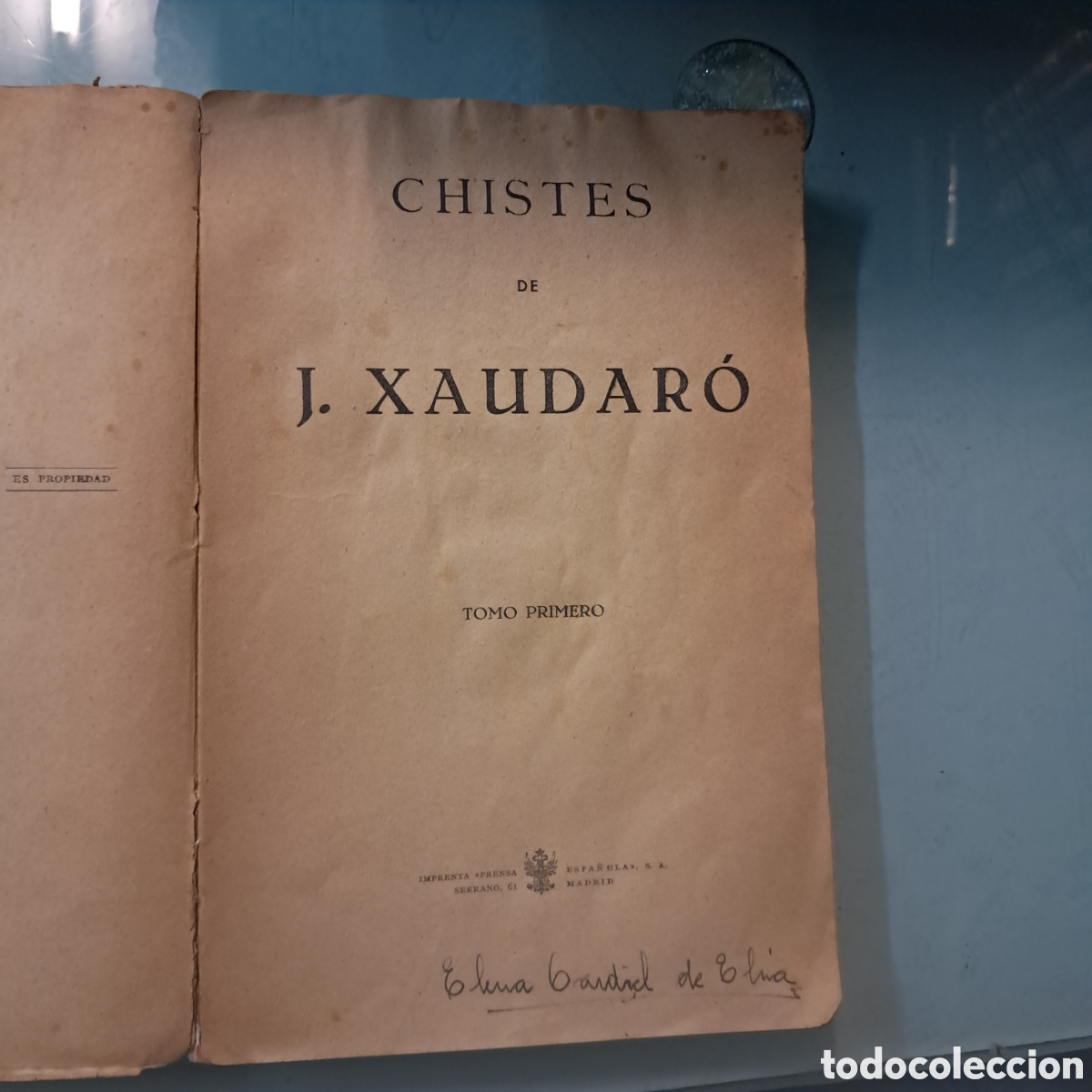 Libros: Chistes de J.Caudaro Tom&oacute; primero - Foto 2