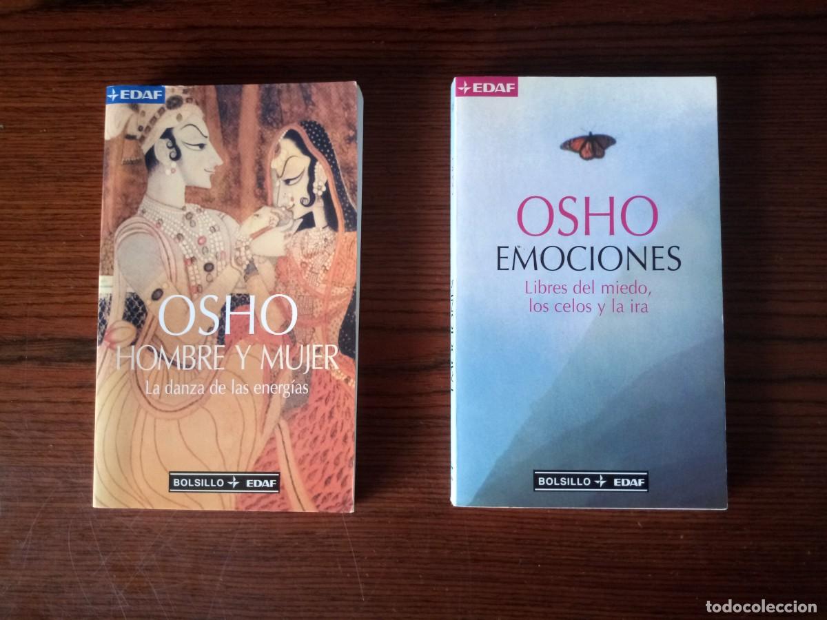 Libros: 2 libros- &rdquo;Hombre y mujer&rdquo; & &rdquo;Emociones&rdquo;, Osho - Foto 1
