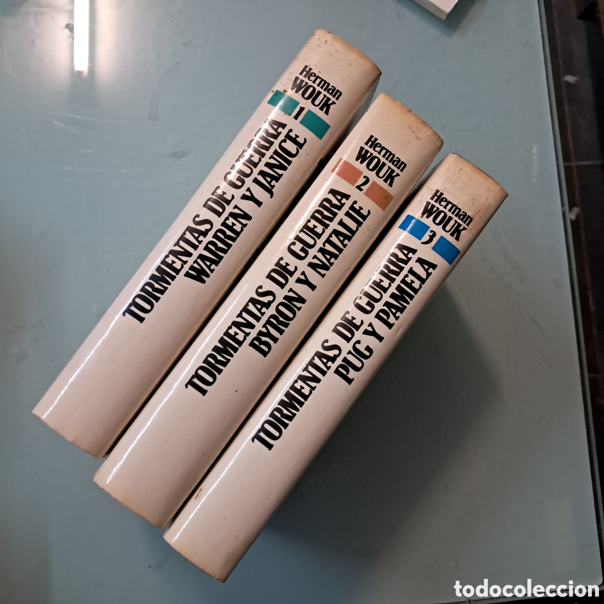 Libros: Herman Wouk, Tormentas de guerra , 3 tomos,C&iacute;rculo de Lectores - Foto 1