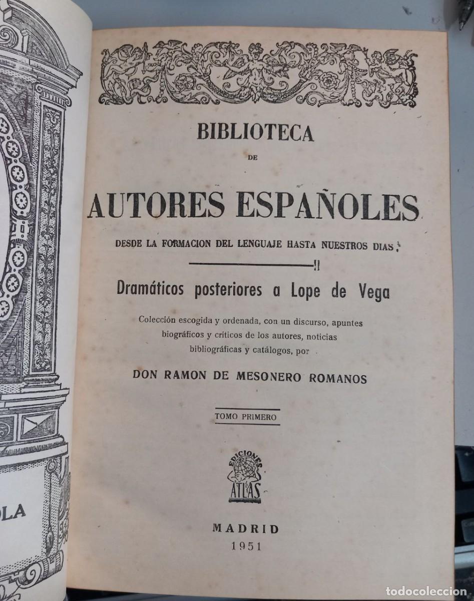 Libros: Dram&aacute;ticos posteriores a Lope de Vega - Foto 4