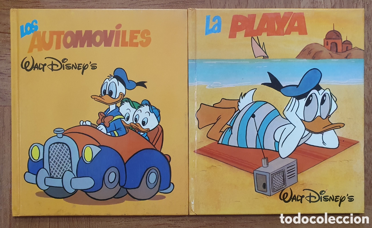 Libros: La Playa / Los Autom&oacute;viles � EDAF - Walt Disney - Foto 1