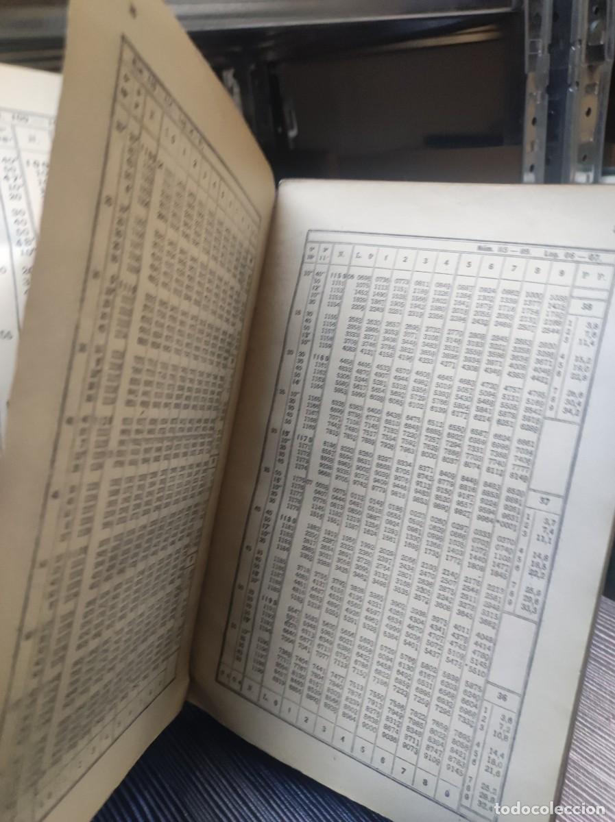 Libros: tablas de logaritmos trigonometricas DECIMANOVENA EDICION EUSEBIO SANCHEZ RAMOS - Foto 5