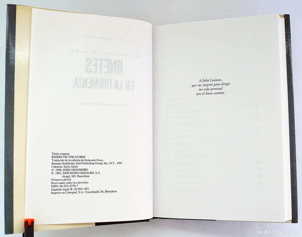 Libros: Jinetes en la tormenta, John Densmore - Foto 5