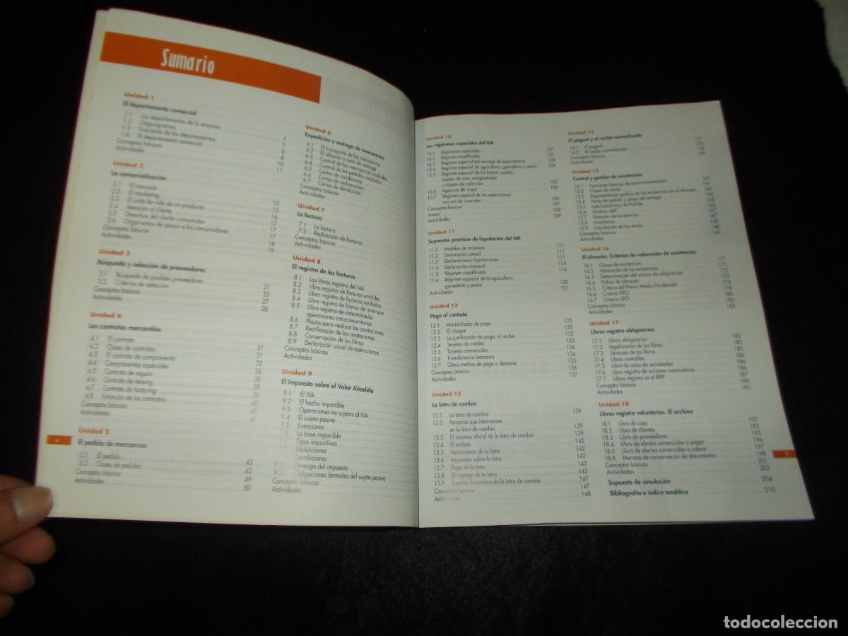Libros: GESTI&Oacute;N ADMINISTRATIVA DE COMPRAVENTA Ciclos Formativos Grado Medio. McGraw-Hill 2002. Libro - Foto 2