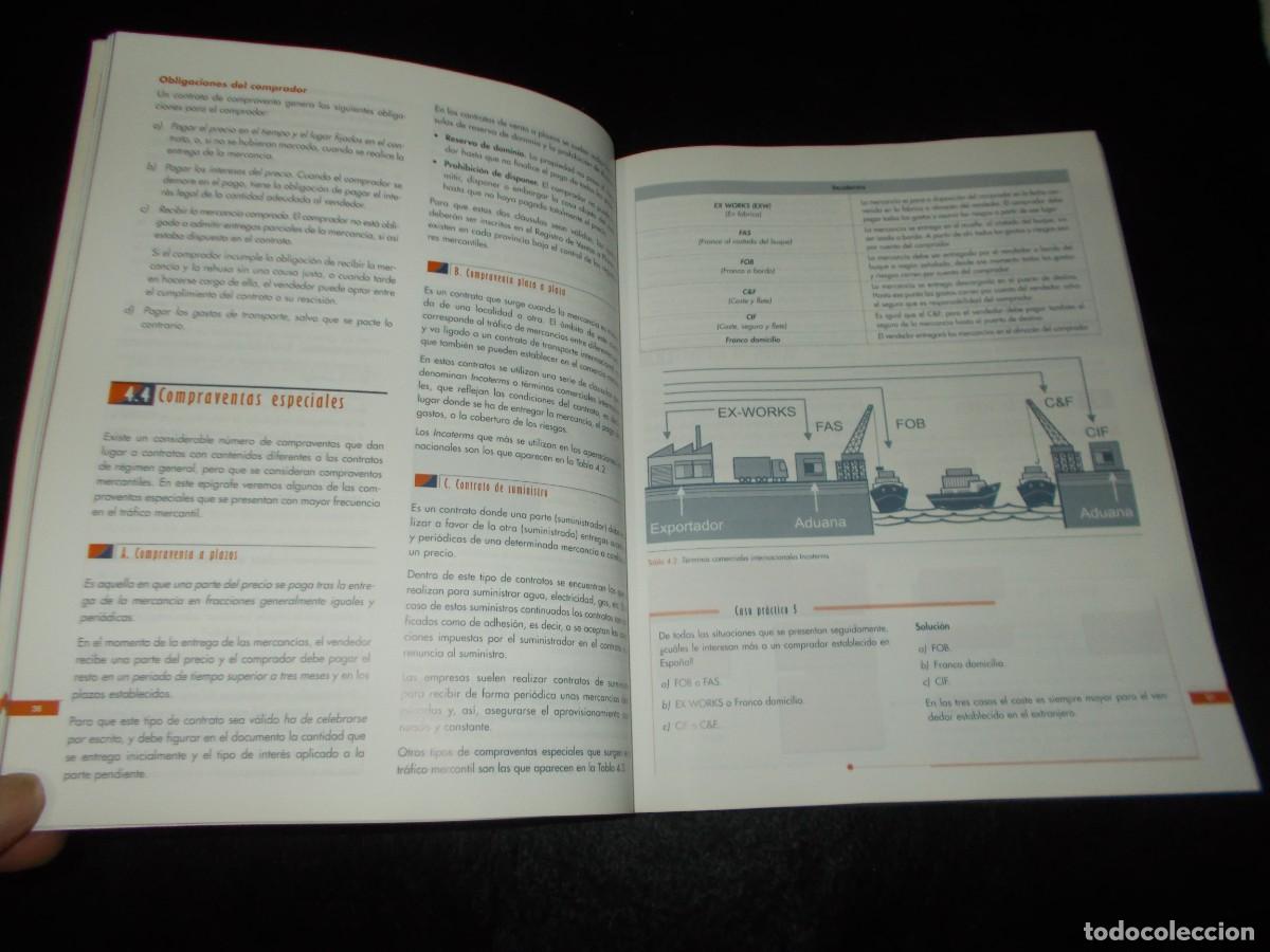 Libros: GESTI&Oacute;N ADMINISTRATIVA DE COMPRAVENTA Ciclos Formativos Grado Medio. McGraw-Hill 2002. Libro - Foto 4